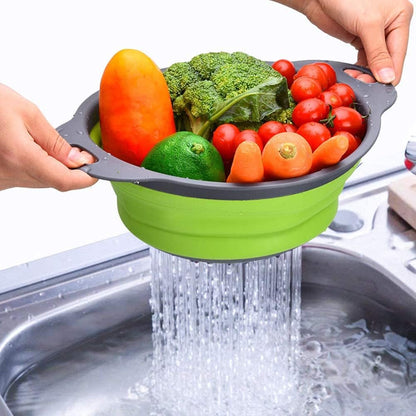 Foldable Silicone Drain Basket