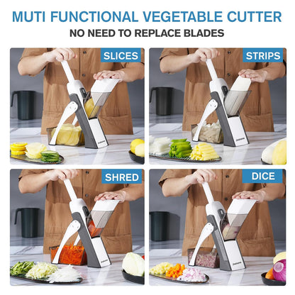 Multipurpose Mandoline Slicer & Vegetable Chopper