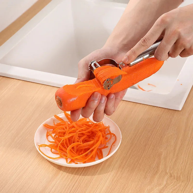 Stainless Steel Vegetable Peeler & Grater