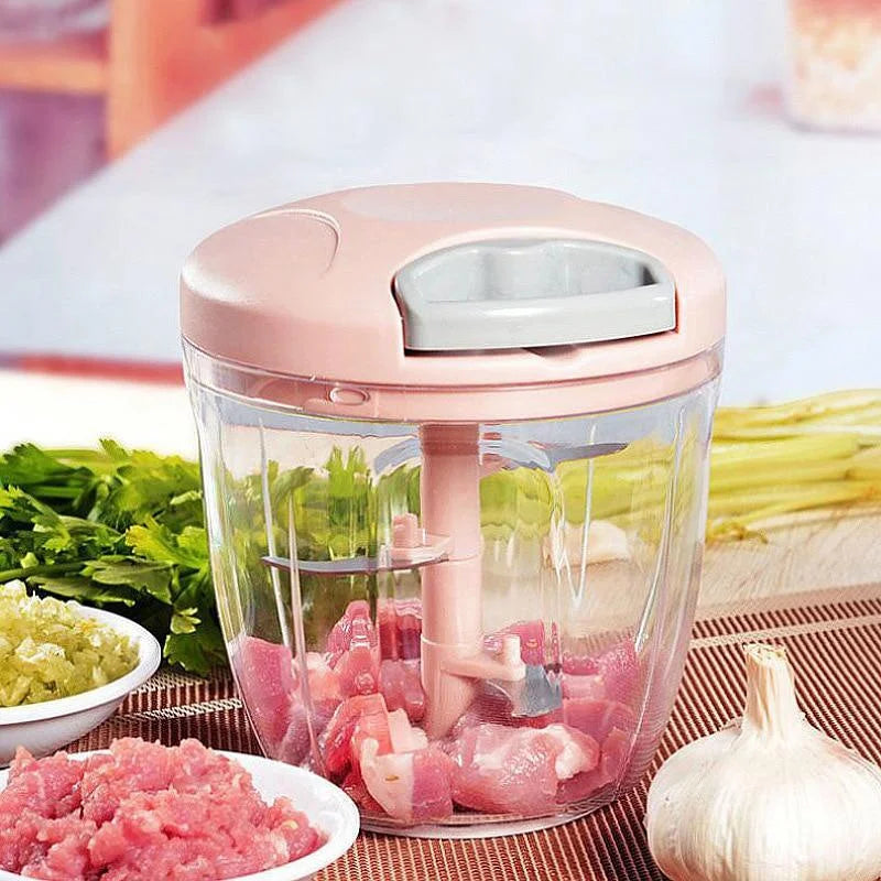 Manual Meat Grinder & Vegetable Cutter