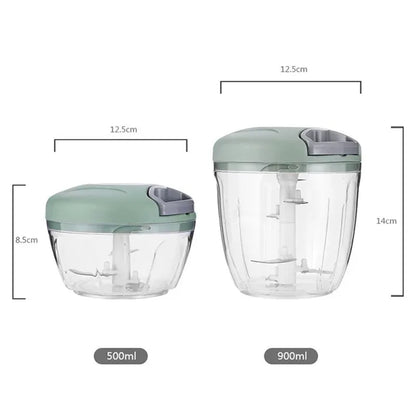 Manual Meat Grinder & Vegetable Cutter