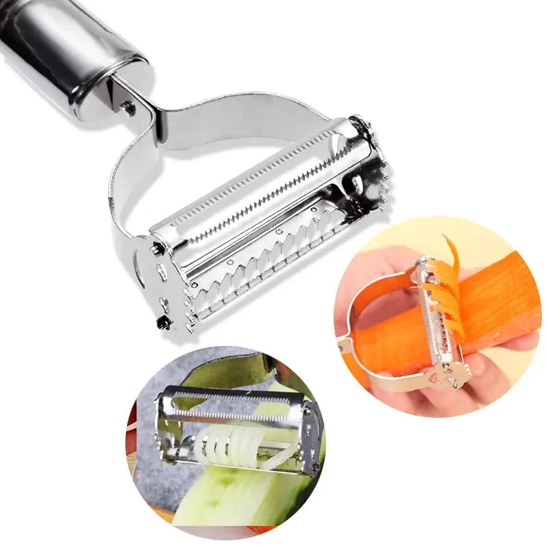 Stainless Steel Vegetable Peeler & Grater
