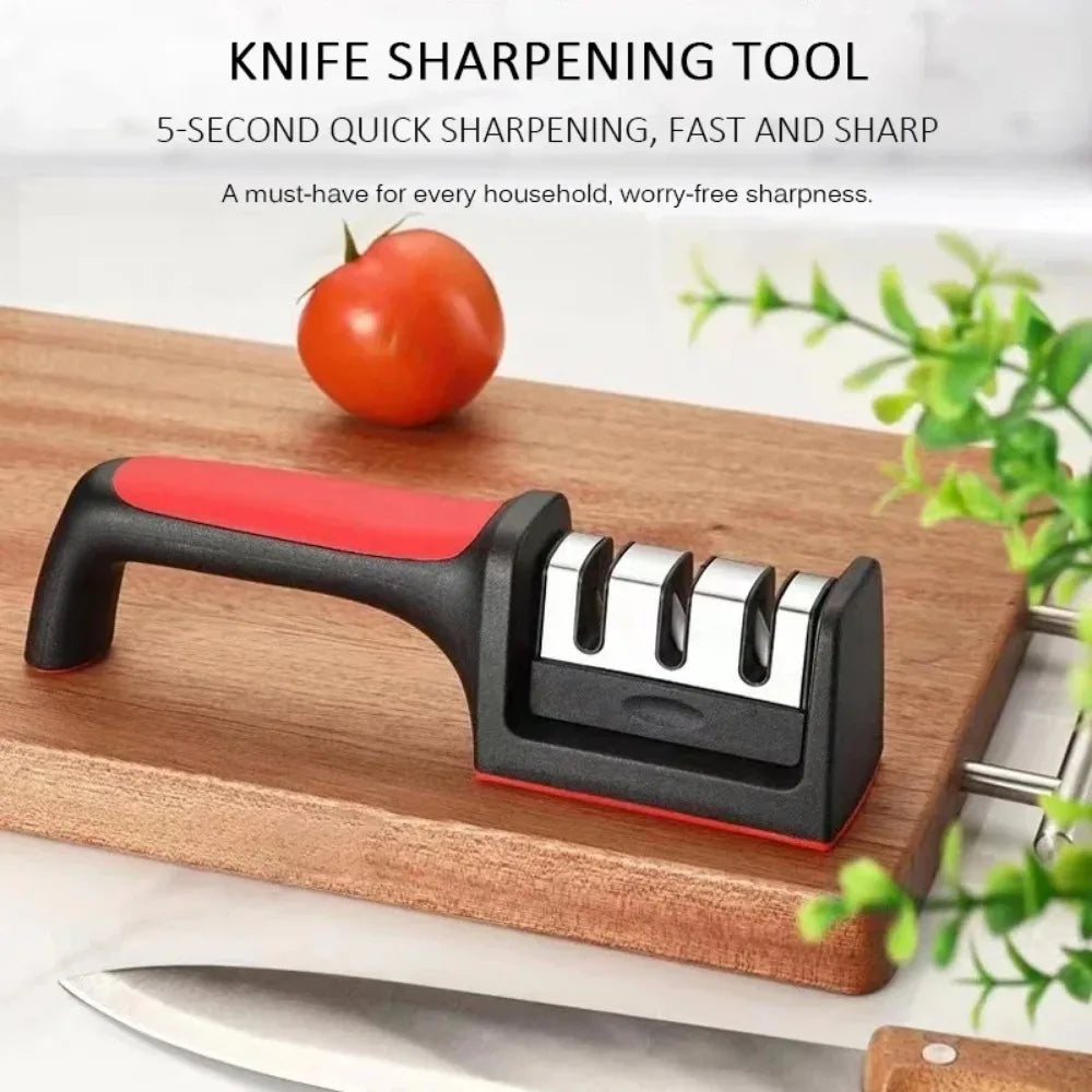 Handheld 3/4-Segment Knife Sharpener